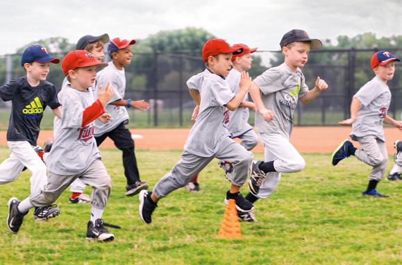 Schools also compete for the opportunity to have an exercise session led by Twins trainers and players.