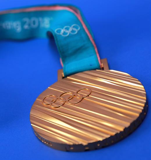 Part : The PyeongChang Games Medals The athletes competing at the Games all share the same dream: to win a gold medal.