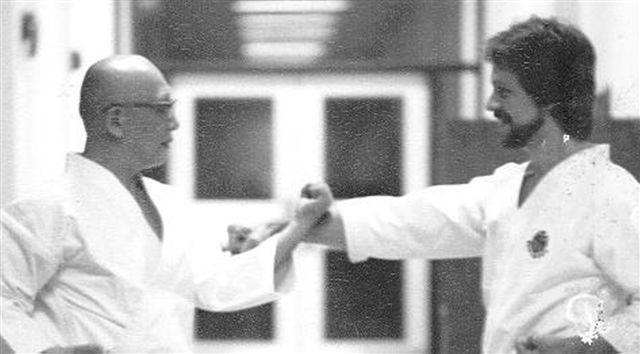 Moledzki Sensei with Sakagami Ryusho time was a system called CHITO-RYU. Please, picture this if you will. My very first karate class that Tuesday evening was, to say the least, very impressive.