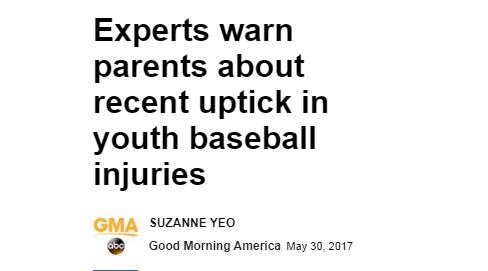 Rancho Cucamonga Athletics Experts said they are now seeing an increase in some of the more severe overuse injuries in younger patients.