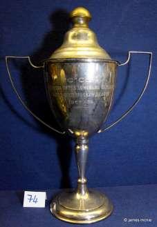 D74 Two Handled Lidded Cup C Coy, Winners of the