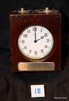 D18 Small Clock in Wooden Case