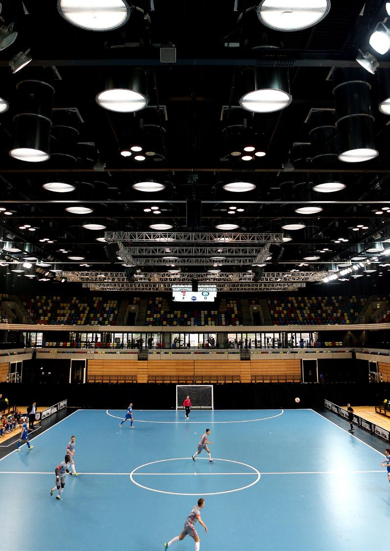Reading University Berks & Bucks FA worked closely with the Reading University sports department, the Student Union and a local adult futsal club to develop an FA Just Play Futsal centre at the