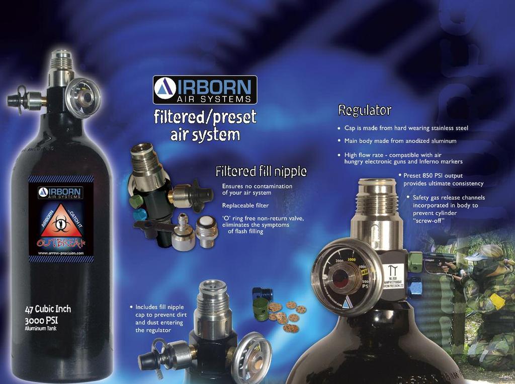 Airborn 3000 PSI air system