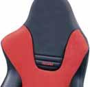 RECARO Sport Trendline Integrated, fully upholstered headrest for the best possible head protection Belt guide for 4-point belt system, the 3-point belt can also be used Available with or without