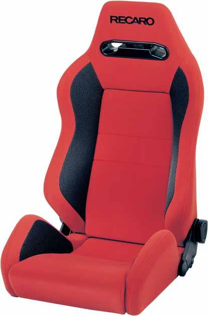 RECARO Speed Belt guide for 4-point safety belt system; 3-point belt system can also be used Integrated headrest for reliable head protection Specially formed shoulder support for optimum lateral