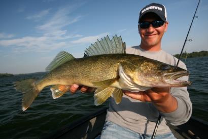Because it's not as deep as the other lakes, Erie warms rapidly in the spring and summer, and is