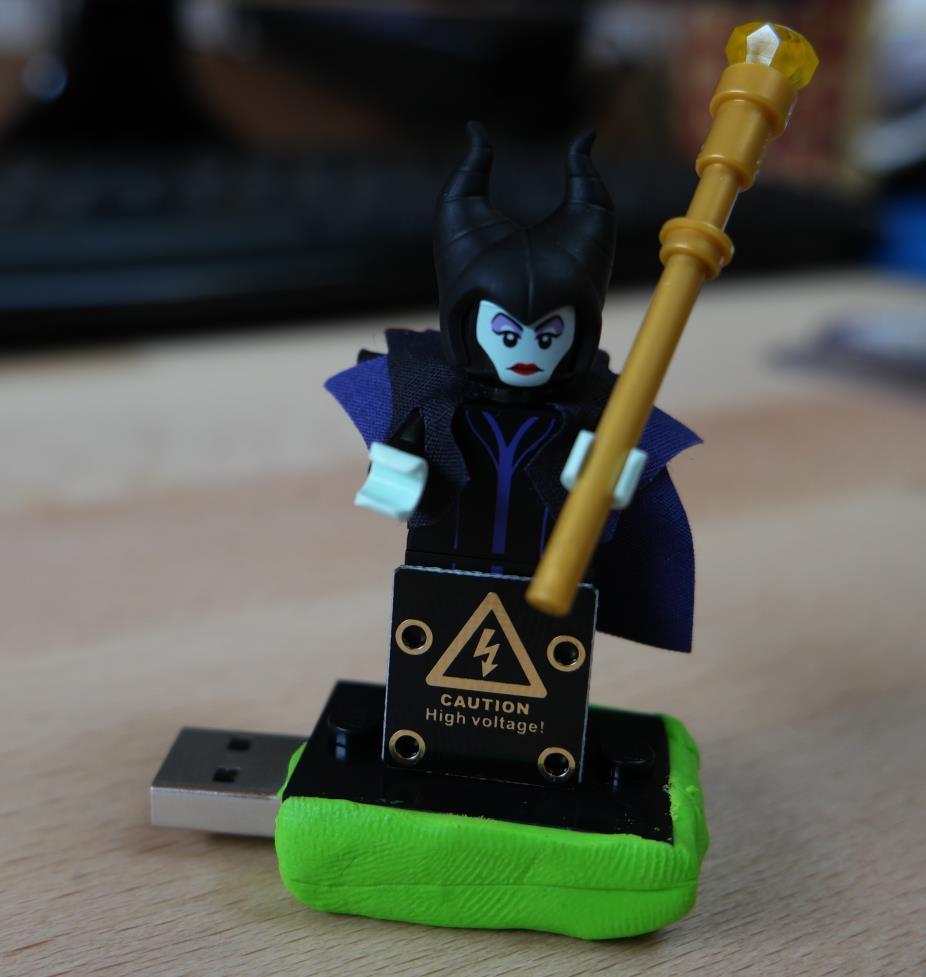 The Art of Baiting Make your USB sticks kick ass Fitting the theme of the subject Maleficent had