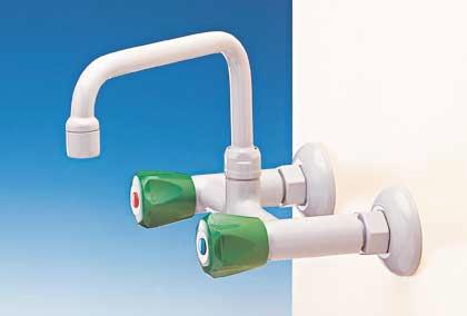 WATER CONTROLS WALL MOUNTED G 1/2" Ø 65 135 7O 15O 275 2O MIXER SWANNECK, 15O mm ADJUSTABLE CENTRES 812 WITH AERATOR 813 WITH