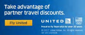 For discounted reservations you must contact the United Olympic Desk at (800) 841-0460. 2.