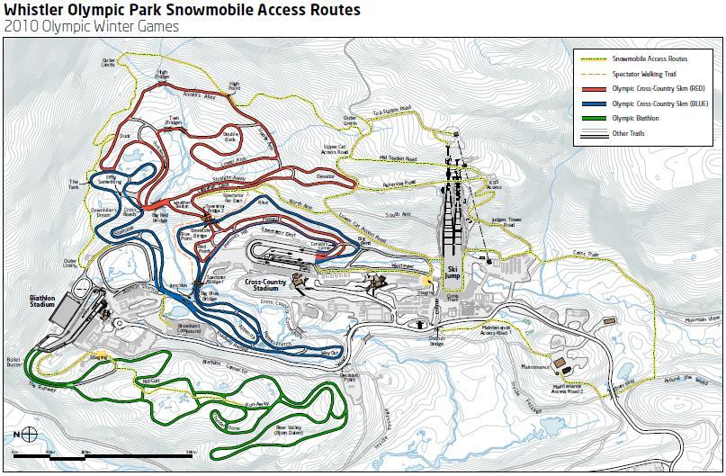 6.10 Snowmobile paths The homologation inspector for level 1 venues must consider several elements in addition to the course and stadium layout.