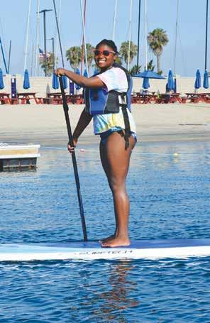 Stand Up Paddling Stand Up Paddleboarding (SUP) is quickly becoming a Watersports Camp favorite!