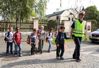 s police force ) initiative in primary schools Road safety instruction for young people in secondary