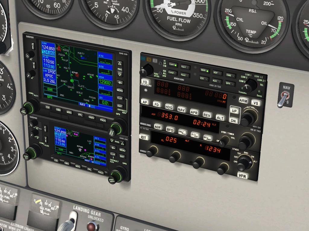 Reality XP GNS WAAS 530/430 Integration If you own the Reality XP GNS WAAS 530 or GNS WAAS 430, you can choose to use these units in place of the standard FSX GPS 500.