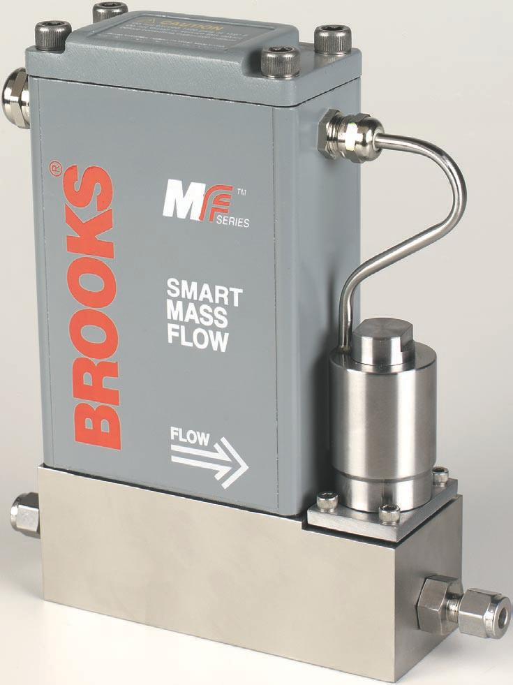 Thousands of Brooks Smart Mass Flow Meters and Controllers have been installed and operate successfully in a variety of industries under various process conditions.
