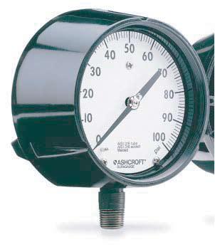 he Ashcroft Duragauge pressure gauge is the finest production gauge on the market for industrial use where precise indications are required.
