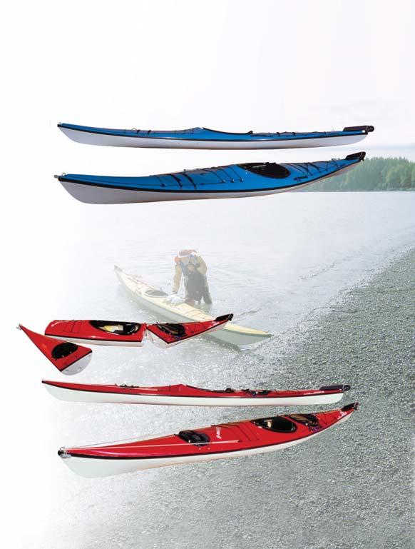Moderate size kayak with good initial stability A good all around touring kayak Popular with all skill levels because of handling Horizon S Njak ability Moderate chines in the midsection with modest