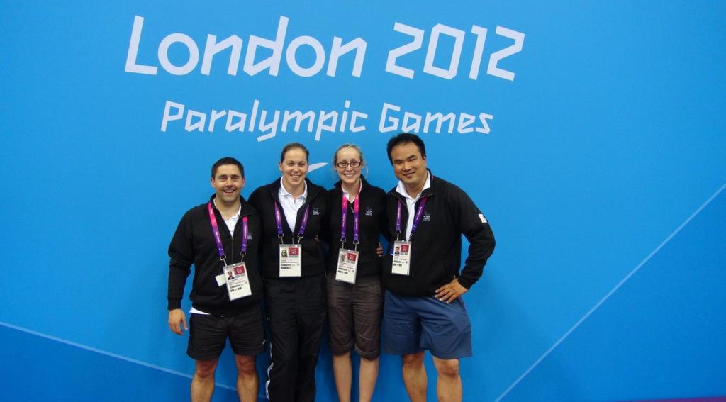 ACKNOWLEDGEMENTS Casey Lee and Danielle Formosa, Alberto Almena, Javier Perez, International Paralympic
