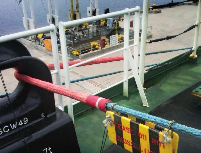 Proven AmSteel -Blue towlines and high visibility messenger lines provide the strength and