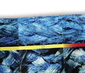 Dyneema ﬁber: If upon inspection you find any of these conditions, you must consider the