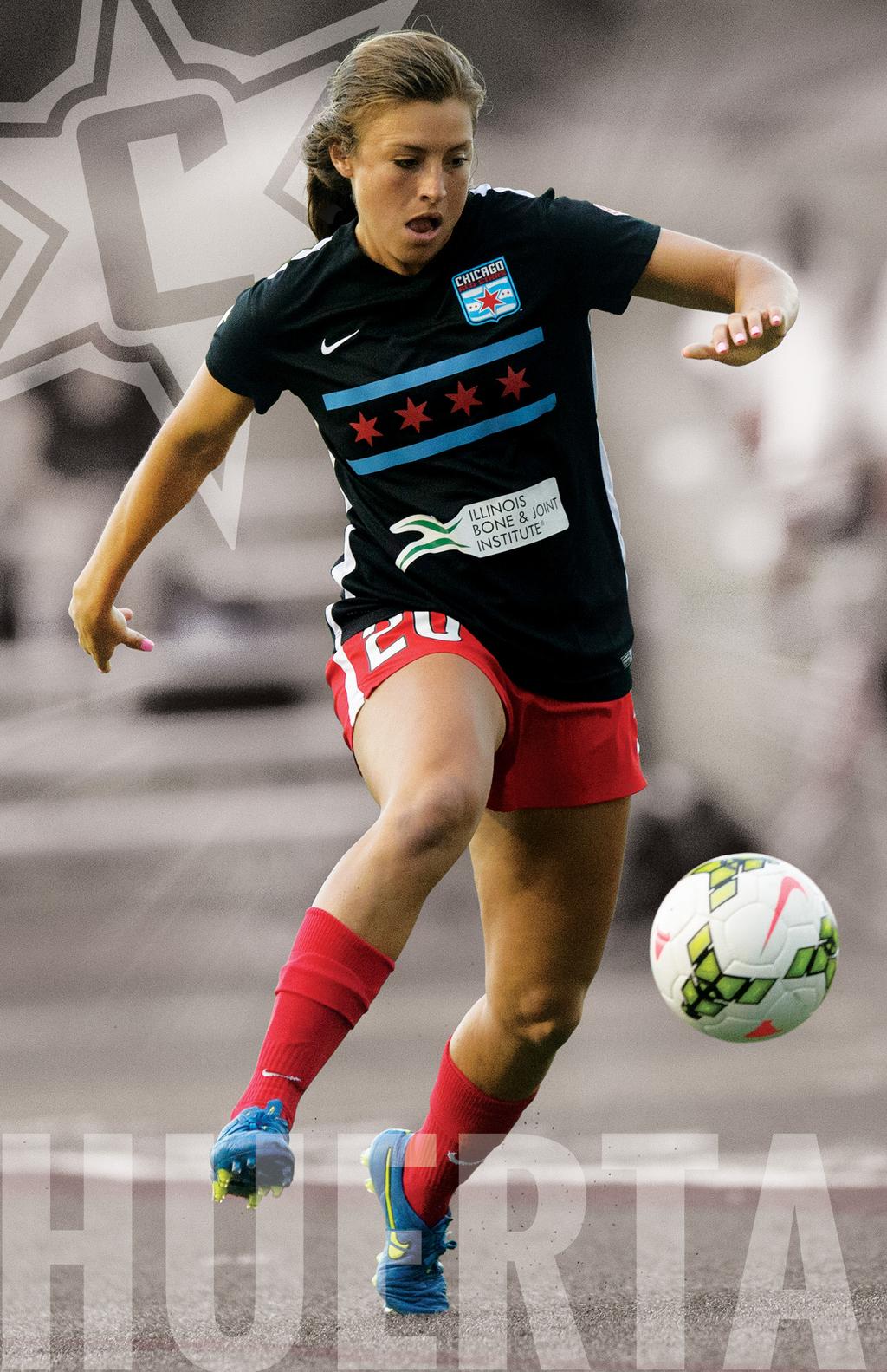 11 Sofia Huerta POSITION: FORWARD HEIGHT: 5-7 BORN: DECEMBER 14, 1992 HOMETOWN: BOISE, ID COLLEGE: SANTA CLARA UNIVERSITY INTERNATIONAL: 2013: Called up to the Mexican Women s National Team for the