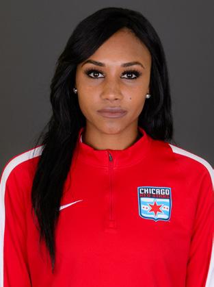 1215 minutes primary as a centerback 2014: Registered 12 appearances and 11 starts for Chicago after making the team through the open tryouts Assisted on one goal and took 3 shots Spent the NWSL