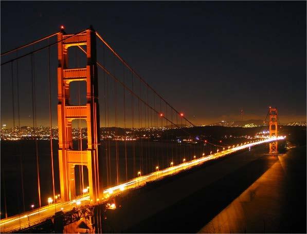 San Francisco - Golden Gate Bridge Take SF s bus, MUNI (40-50 min from Transbay Bus Terminal) Ground-breaking