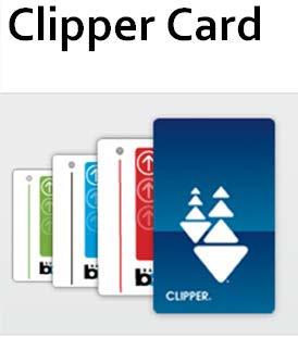 Getting Around Campus and Berkeley To access public transportation in the Bay Area, use a Clipper Card. Clipper Cards are available online (www.clippercard.