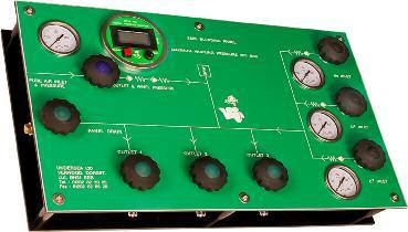 5805 BLENDING PANEL FOR NITROX OR TRI-MIX A compact panel of modular design that is easy to use for the blending of Nitrox.