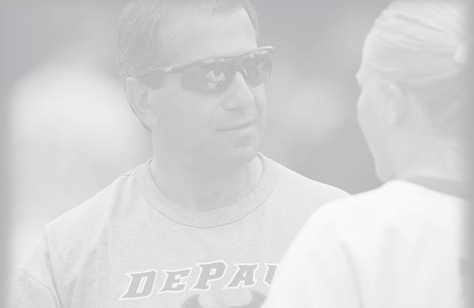 10 Head coach Eugene Lenti has built the DePaul softball program from its infancy into a national powerhouse.