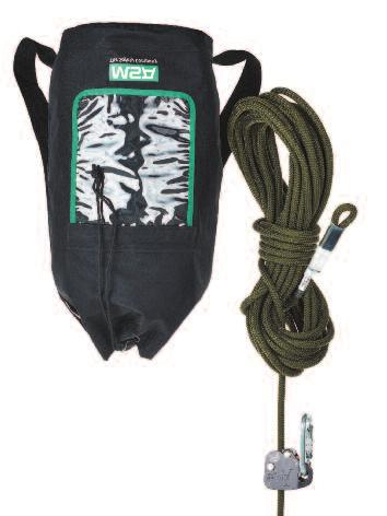 Temporary Lifeline Systems Rope grab Easy Move with lifeline The Easy Move device with lifeline is used to provide temporary fall protection on ladders or when climbing.