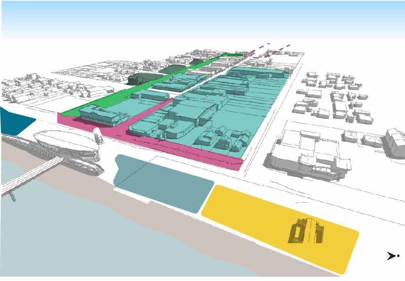 05 / NEW BRIGHTON REGENERATION PROJECT These are the areas that DCL and its partners are working to revitalise.