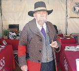 Pettifogger, SASS Life/Regulator #32933 C o w b o y Judge Roy Bean held sway in the SASS booth all through Winter Range. He s there to meet folks and hear what they have to say.