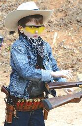 In March 2013, about 30 miles from Manse Jolly s home, the Greenville Gunfighters of the Greenville Gun Club hosted their Pistols Petite won Best Saloon Girl in the Costume Contest Frontier Cartridge
