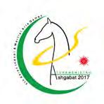 Wresting Sport Handbook 1.3 Logo The Ashgabat 2017 logo is made up of several different elements: Akhal-teke The akhal-teke horse is a national symbol of Turkmenistan.