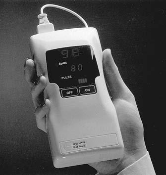 Powered by one 9-volt battery, the MiniOX I Oxygen Analyzer provides up to 400 hours of use.