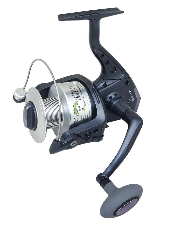 CARIBE PRO After the success got with CARIBE PLUS, we decided to introduce a new range of reels, even stronger and more powerful.