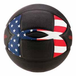 13 UA 295 Basketball UA GRIPSKIN Composite for Ultimate Grip and Feel Exclusive Dual-Density Spongetech Cover for Soft Cushioned Feel Ideal Street Ball Wrap-around Channels Showcase Big and