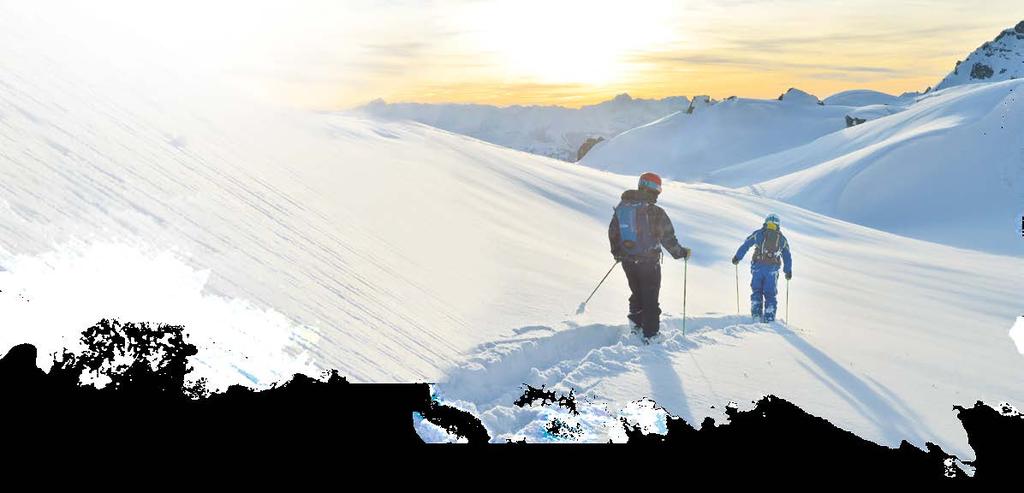 OFFERS FOR SKI AND SNOWBOARD SKI OR SNOWBOARD TOURS (5 or 6 hours) From St. Anton, you can discover the most beautiful peaks of the Arlberg.