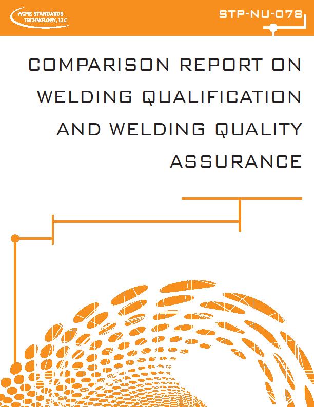Welding Qualification one example of recent realization SDO have decided to initially pursue the following area of convergence: Welding Qualification and Welding Quality Assurance ASME ST-LLC