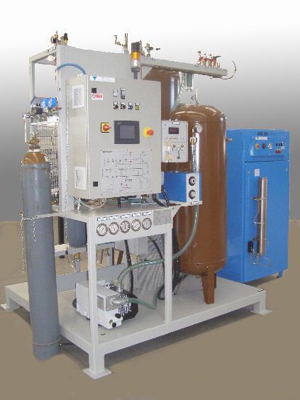 GAS RECOVERY SYSTEMS HELIUM RECOVERY MACHINE HIGH PRESSURE 3.