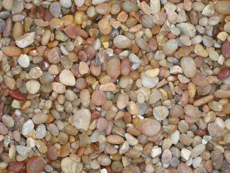 Sunset Pebbles have a vibrant mixture of orange, gold, petal white, soft pink and subtle gray.