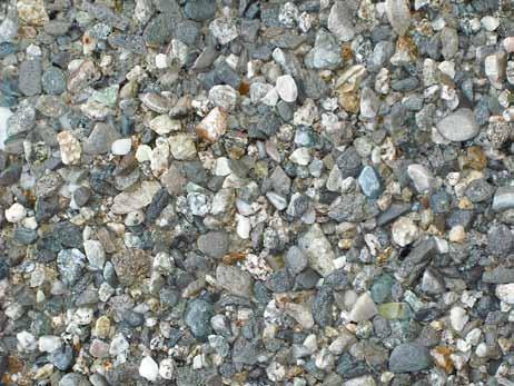 Pea Gravel has a multitude of uses from decorative landscaping to gravel pathways.