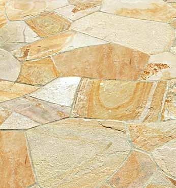 FLAGSTONE Utah Sunrise Flagstone Utah Sunrise is a neutral sandstone with alternating tan and rust colored swirls and occasional raspberry veins.