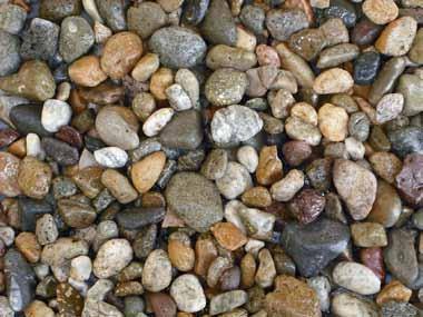 BAGGED ROCK Del Rio Dry wet Del Rio is a smooth oval-shaped pebble native to Arizona with