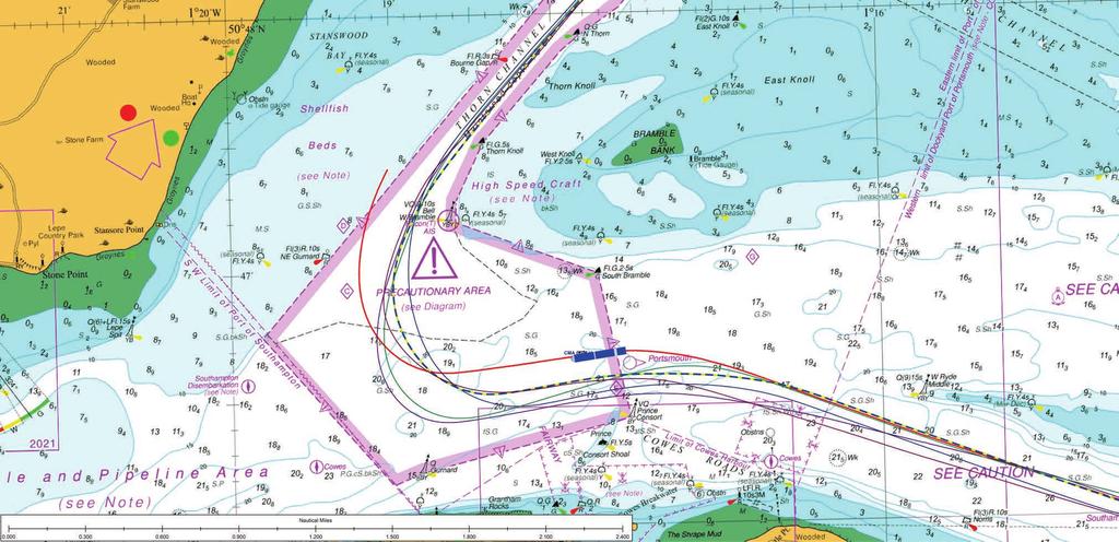Reproduced from Admiralty Chart BA 2036 by permission of the Controller of HMSO and the UK Hydrographic Office Vasco de Gama Figure 20: