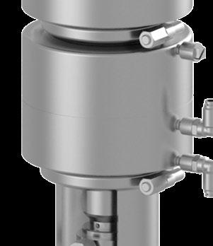 Supplement To The Valve Type Options VARIVENT Lifting Actuator 155 Typical application and description In a double-seat valve, in order to clean the two valve discs, inclusive seal surfaces and the