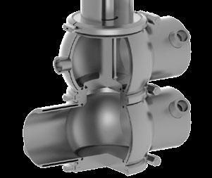 Options 160 Housing And Nominal Widths VARIVENT Jacketed Valve Housing Typical application and description For keeping chocolate or margarine fluid and for cooling ice cream.