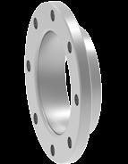 The VARIVENT flange connection (TK) can be ordered either as a complete connection including bolts and nuts (TK) or a groove flange (TN)/smooth flange (TF) as a connection fitting on a vertical port.