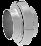 Options 180 Connection Fittings Pipe Fitting Acc. to DIN 11851 Typical application and description A sealing ring G is used for sealing the pipe fitting acc. to DIN 11851. The pipe fitting acc.